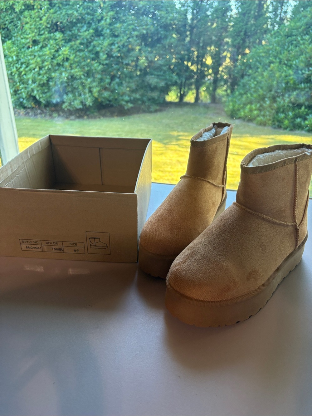 Women’s  Tan Suede- Boot